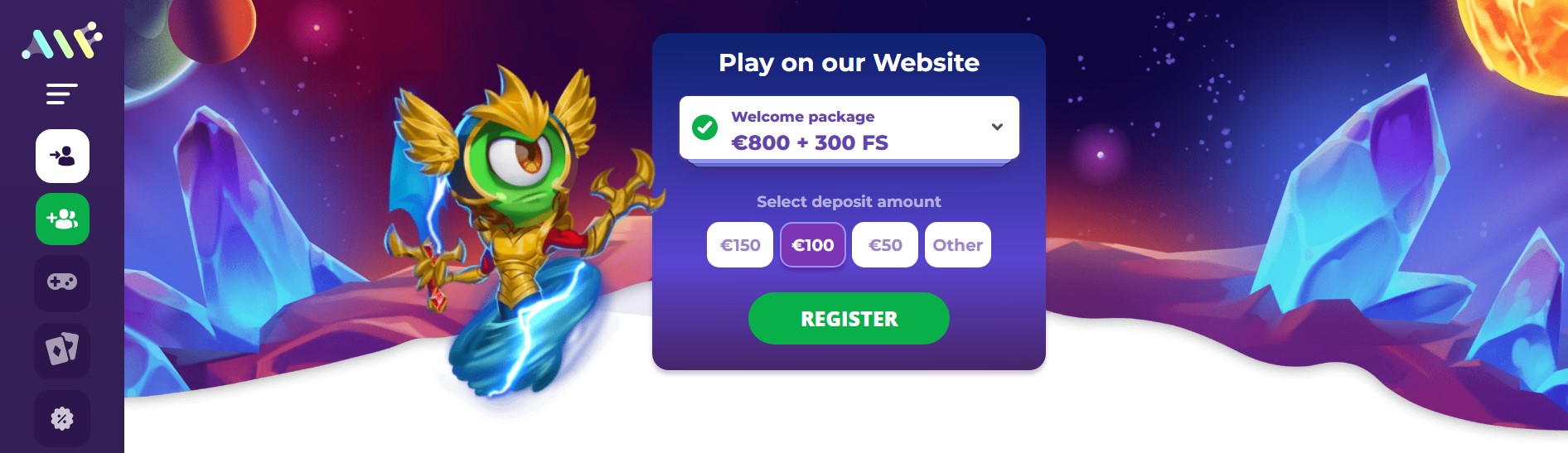 Μπόνους και προσφορές στο Alf Casino