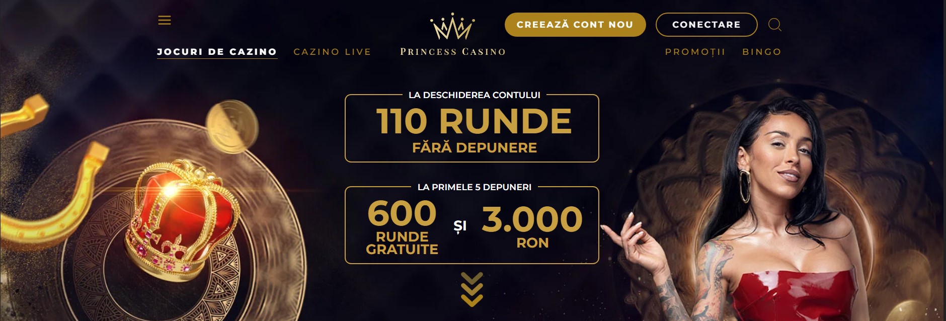 Όλα για τα μπόνους του Princess Casino